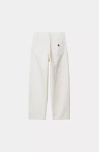 Carica l&#39;immagine nel visualizzatore di Gallery, Carhartt WIP W&#39; Brandon Pant White (rinsed)