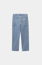 Carica l&#39;immagine nel visualizzatore di Gallery, Carhartt WIP Single Knee Pant Blue (stone bleached)