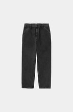 Carica l&#39;immagine nel visualizzatore di Gallery, Carhartt WIP Single Knee Pant Black (stone washed)