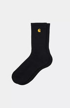 Carica l&#39;immagine nel visualizzatore di Gallery, Carhartt WIP Chase Socks Black/Gold