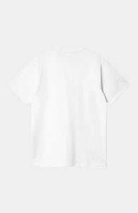 Carhartt WIP S/S Pocket Heart T-Shirt White / Red