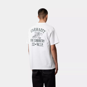 Carhartt WIP S/S Cabinetry T-Shirt White / Black