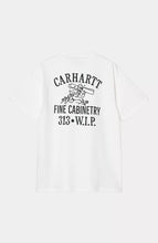 Carica l&#39;immagine nel visualizzatore di Gallery, Carhartt WIP S/S Cabinetry T-Shirt White / Black