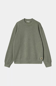 Carhartt WIP Caspian Sweatshirt Park Heather (garment dyed)