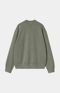 Carhartt WIP Caspian Sweatshirt Park Heather (garment dyed)