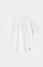 Carica l&#39;immagine nel visualizzatore di Gallery, Carhartt WIP S/S WIP T-Shirt White / Dusky Blue