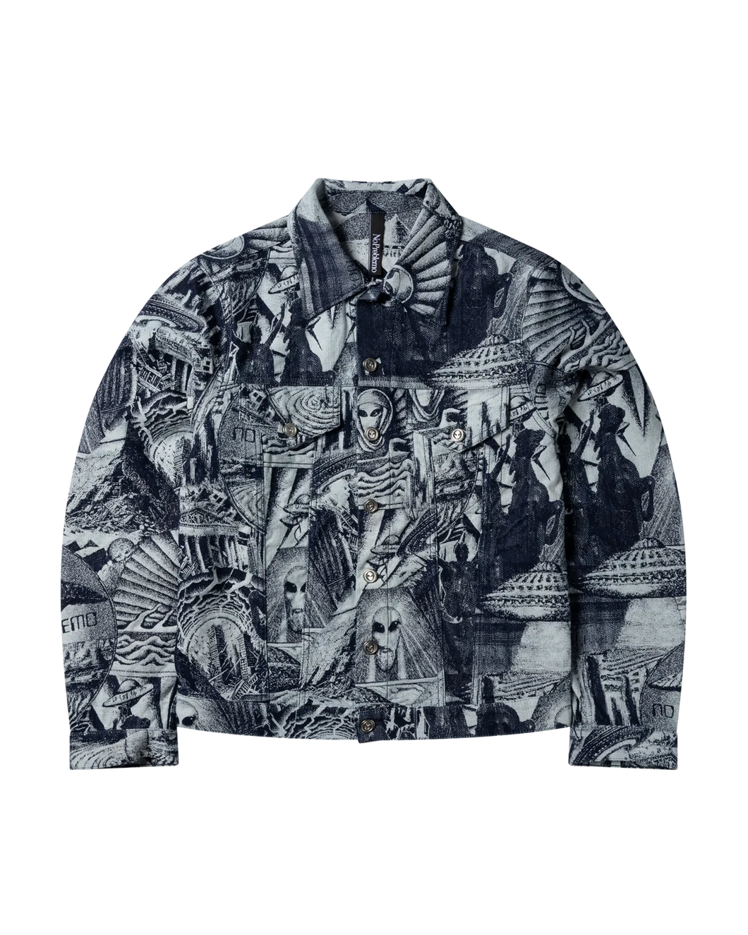 No Problemo Apocalypse Jacquard Trucker Jacket