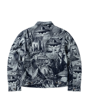 Carica l&#39;immagine nel visualizzatore di Gallery, No Problemo Apocalypse Jacquard Trucker Jacket