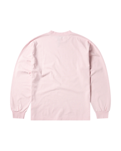 No Problemo LS Tee Pale Pink