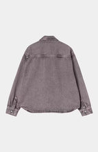 Carica l&#39;immagine nel visualizzatore di Gallery, Carhartt WIP W&#39; Georgia Shirt Jac &quot;Black / Hortensia&quot;