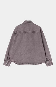 Carhartt WIP W' Georgia Shirt Jac "Black / Hortensia"
