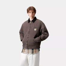 Carica l&#39;immagine nel visualizzatore di Gallery, Carhartt WIP OG Detroit Jacket Tobacco / Black (stone canvas)