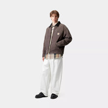 Carica l&#39;immagine nel visualizzatore di Gallery, Carhartt WIP OG Detroit Jacket Tobacco / Black (stone canvas)