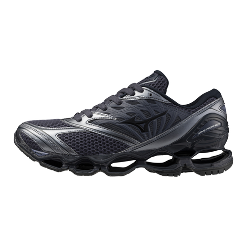 Mizuno Wave Prophecy LS  Black Sand/Metallic Grey