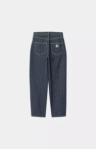 Carhartt WIP W' Orlean Pant Blue/ White Stone Washed