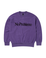 Carica l&#39;immagine nel visualizzatore di Gallery, No Problemo Reverse Fleece Sweat Lilac