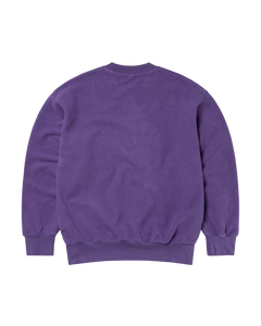 No Problemo Reverse Fleece Sweat Lilac