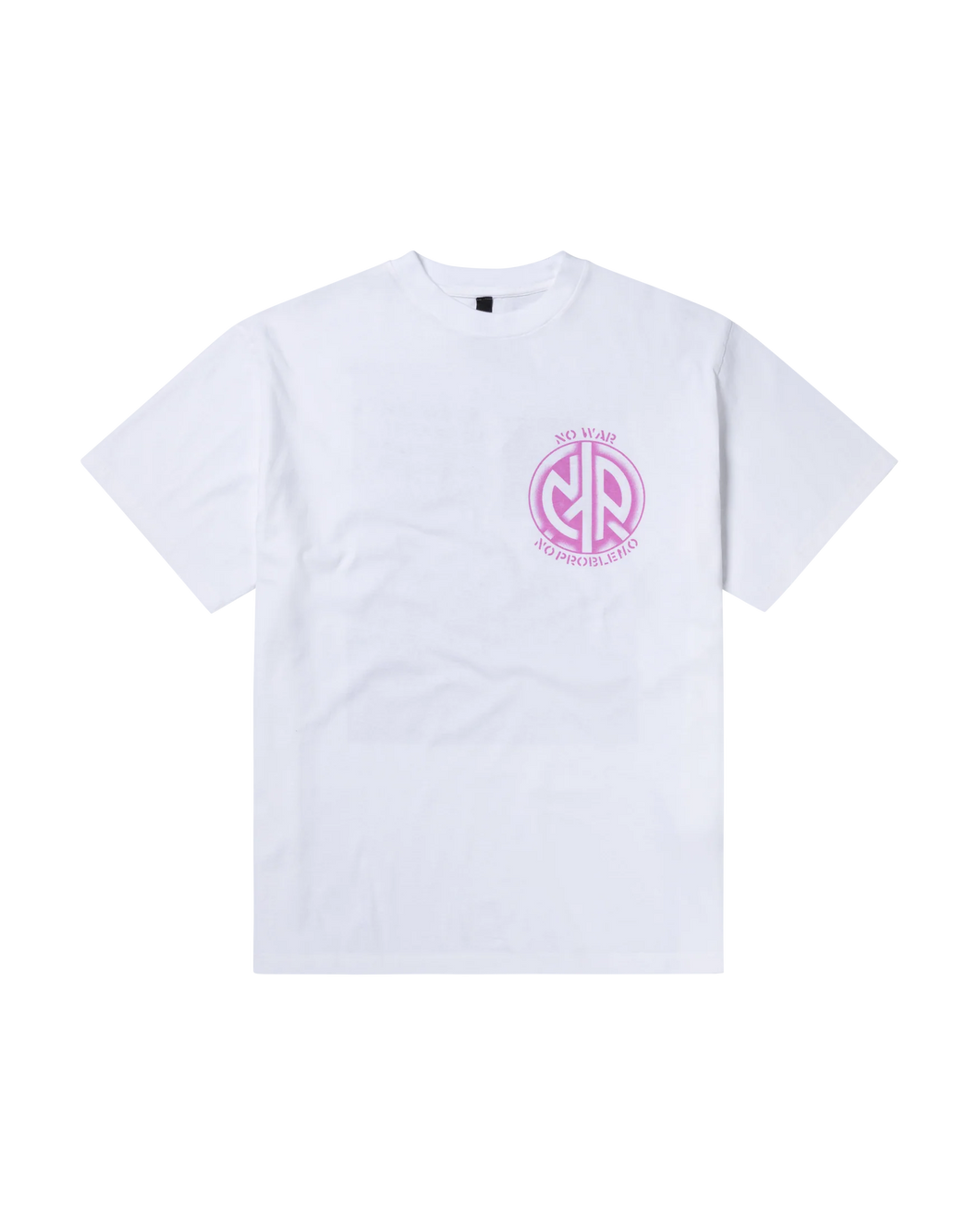 No Problemo No War SS Tee White