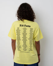 Carica l&#39;immagine nel visualizzatore di Gallery, Public Possession  &quot;P.iu P.asta&quot; T-Shirt Stonewashed Yellow