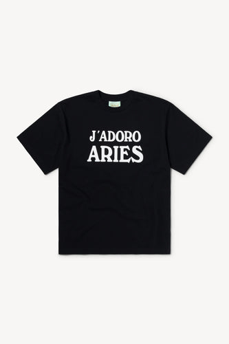 Aries J'Adoro Aries SS Tee Black
