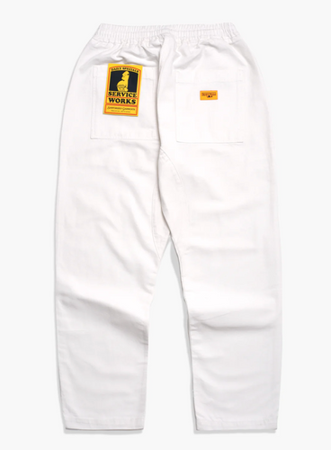 Service Works Classic Chef Pants - Off-White
