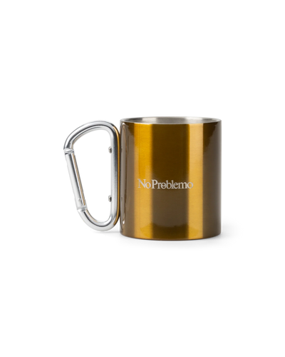 No Problemo No Problemo Carabiner Mug Khaki