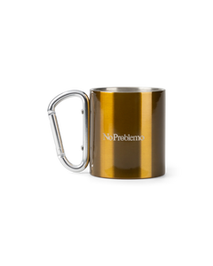No Problemo No Problemo Carabiner Mug Khaki