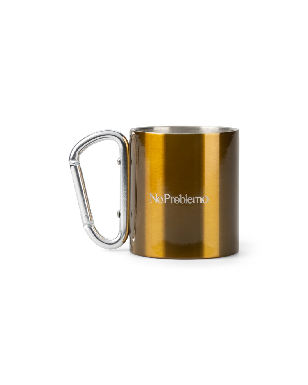 No Problemo No Problemo Carabiner Mug Khaki