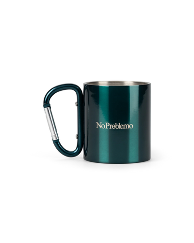 No Problemo No Problemo Carabiner Mug Green