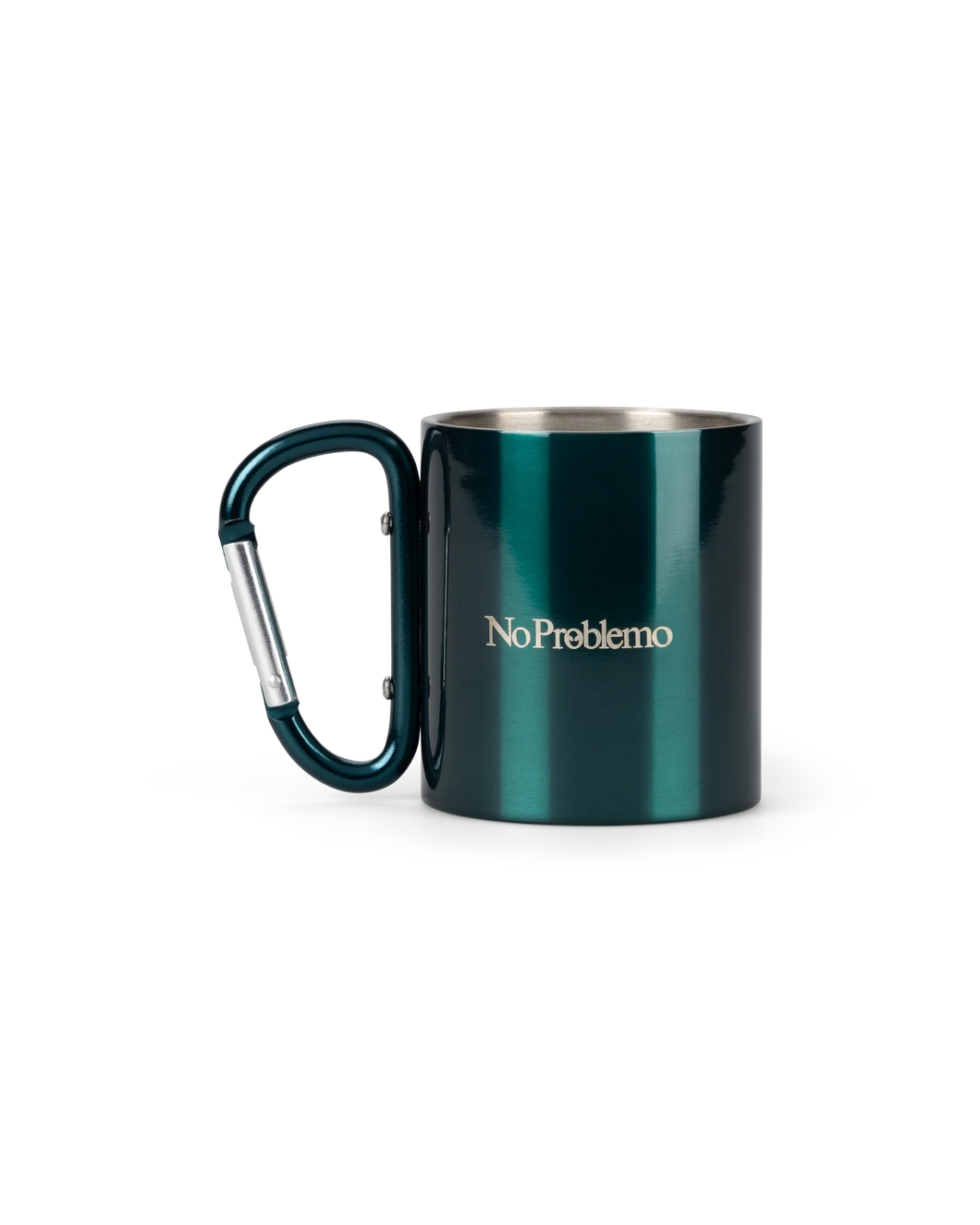 No Problemo No Problemo Carabiner Mug Green