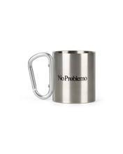 Carica l&#39;immagine nel visualizzatore di Gallery, No Problemo No Problemo Carabiner Mug Silver