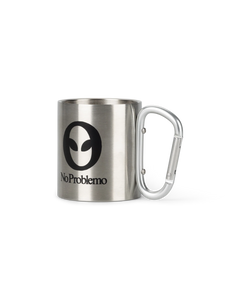 No Problemo No Problemo Carabiner Mug Silver