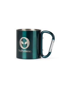 No Problemo No Problemo Carabiner Mug Green