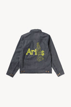 Carica l&#39;immagine nel visualizzatore di Gallery, Aries Denim Workwear Stripe 191 Jacket