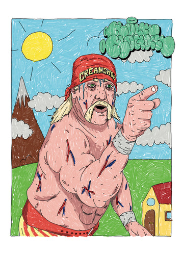 Cream Hulk Hogan Poster