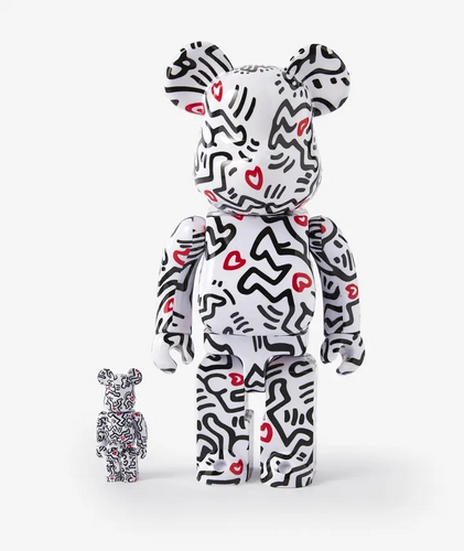 Bearbrick 400% Keith Haring #8 2-pack