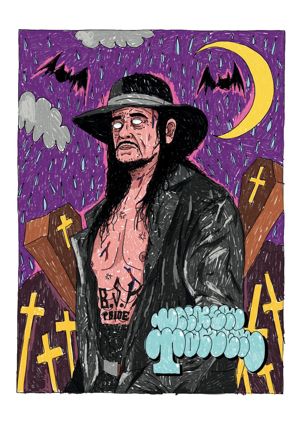 Cream The Undertaker Poster