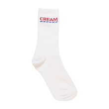 Carica l&#39;immagine nel visualizzatore di Gallery, Cream Market Socks White