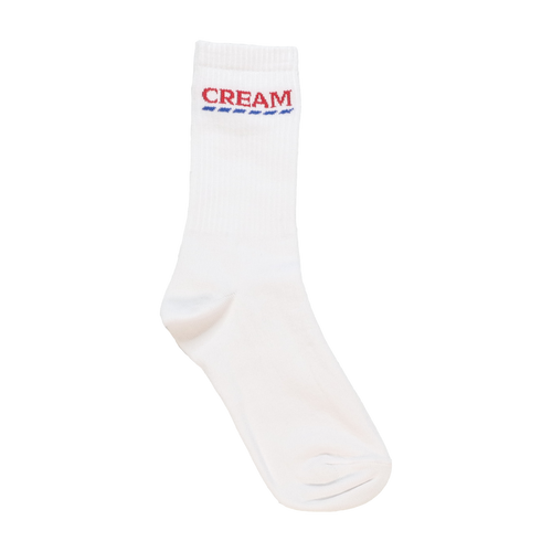 Cream Market Socks White