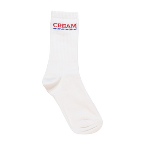 Cream Market Socks White