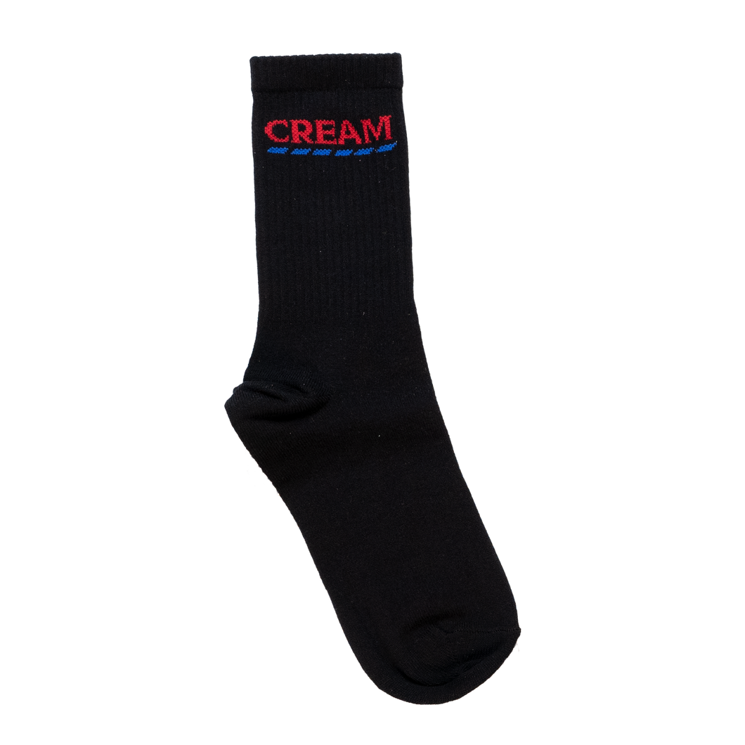 Cream Market Socks Black