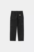 Carica l&#39;immagine nel visualizzatore di Gallery, Carhartt WIP Double Knee Pant Black &quot;Stone Washed&quot;