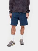 Carica l&#39;immagine nel visualizzatore di Gallery, Carhartt WIP Single Knee Short Blue Stone Washed
